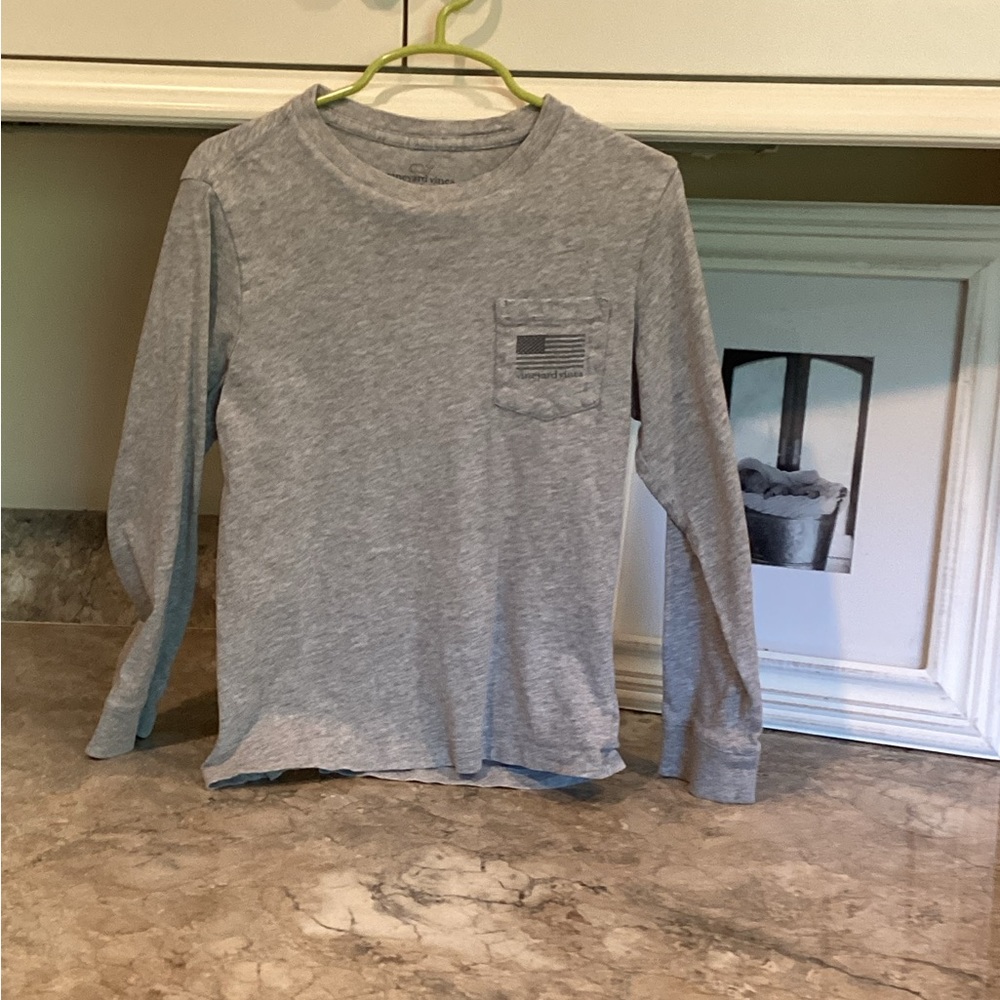 Vineyard, vines, long sleeve shirt